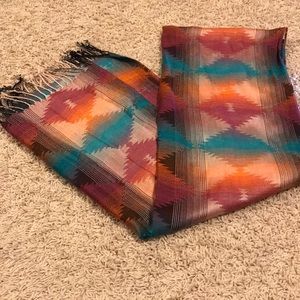 Beautiful Aztec scarf.